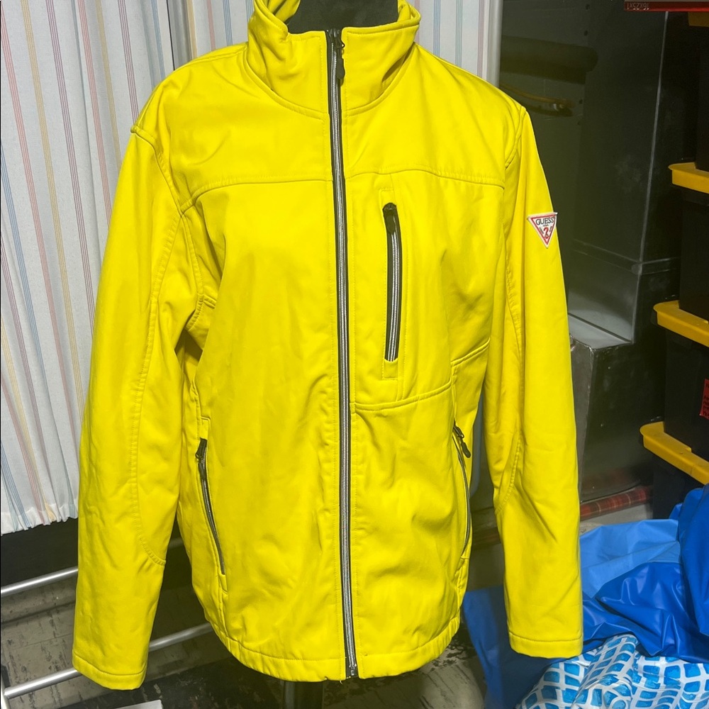 Guess Bright Yellow Performance Jacket - image 1